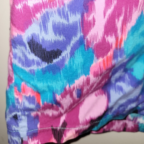 🌺 Hilo Hattie Hawaiian Print Men's Button Down Notch Collar Shirt Floral Print - Picture 5 of 7